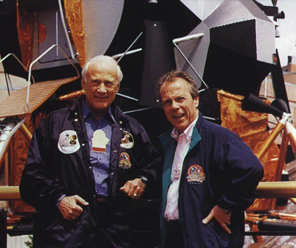 Buzz Aldrin et Philippe Bourguignon