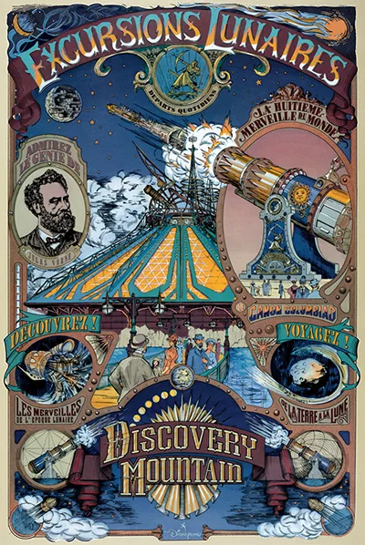 Discovery Mountain Poster